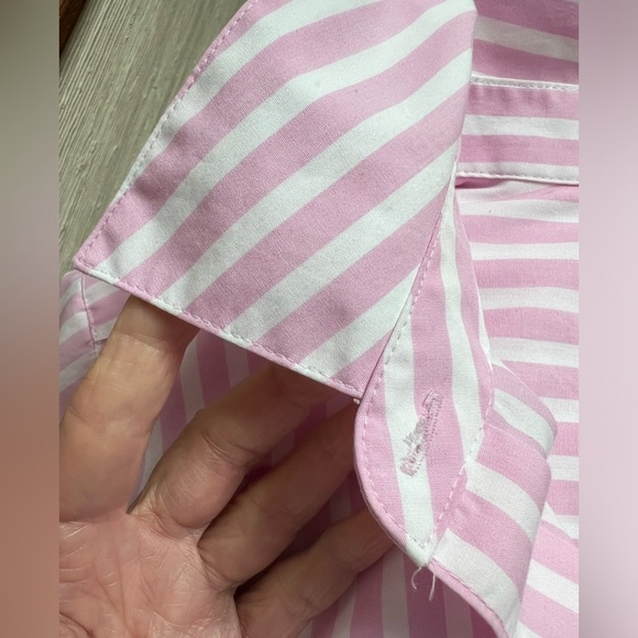 Foxcroft Wrinkle Free Shaped Blouse 14P - Picture 8 of 12